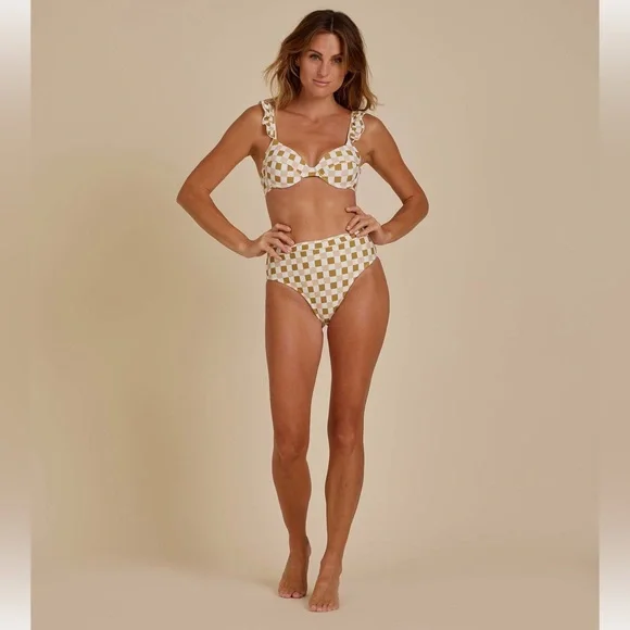 Rylee & Cru - Ruffle Bikini with Cheeky Bottom Set - Picture 3 of 3